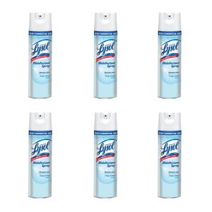 Lysol 19 oz. Crisp Linen Disinfectant Spray (6-Pack)