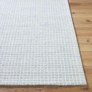 Vivir Andreas Pale Blue Modern 3 ft. x 10 ft. Indoor Area Rug