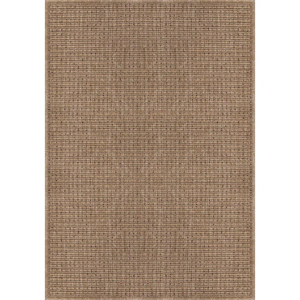 Royal Natural 8 ft. x 10 ft. Solid Indoor Area Rug