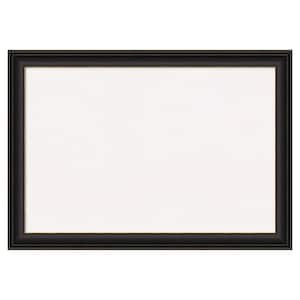 Trio Oil Rubbed Bronze White Corkboard 41 in. x 29 in. Bulletin Board Memo Board