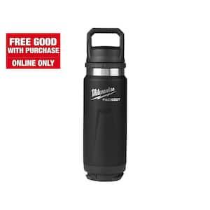 PACKOUT Black 24 oz. Insulated Bottle W/Chug Lid