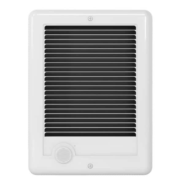 Cadet 240-volt 2,000-watt Com-Pak In-wall Fan-forced Electric Heater in  White CSC202W - The Home Depot