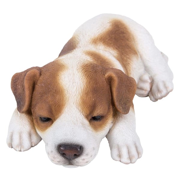 HI-LINE GIFT LTD. Jack Russell Puppy Sleeping Statue