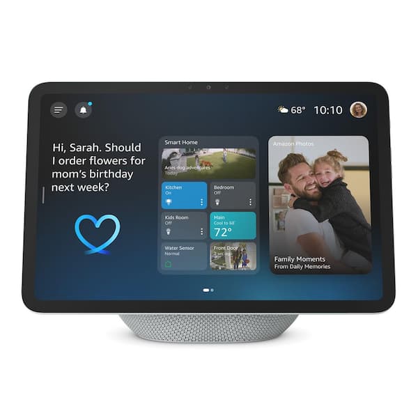 Echo Show 11 Vibrant Full-HD 11 in. Display - More Viewing Area and Spatial Audio, Designed for Alexa+, Glacier White