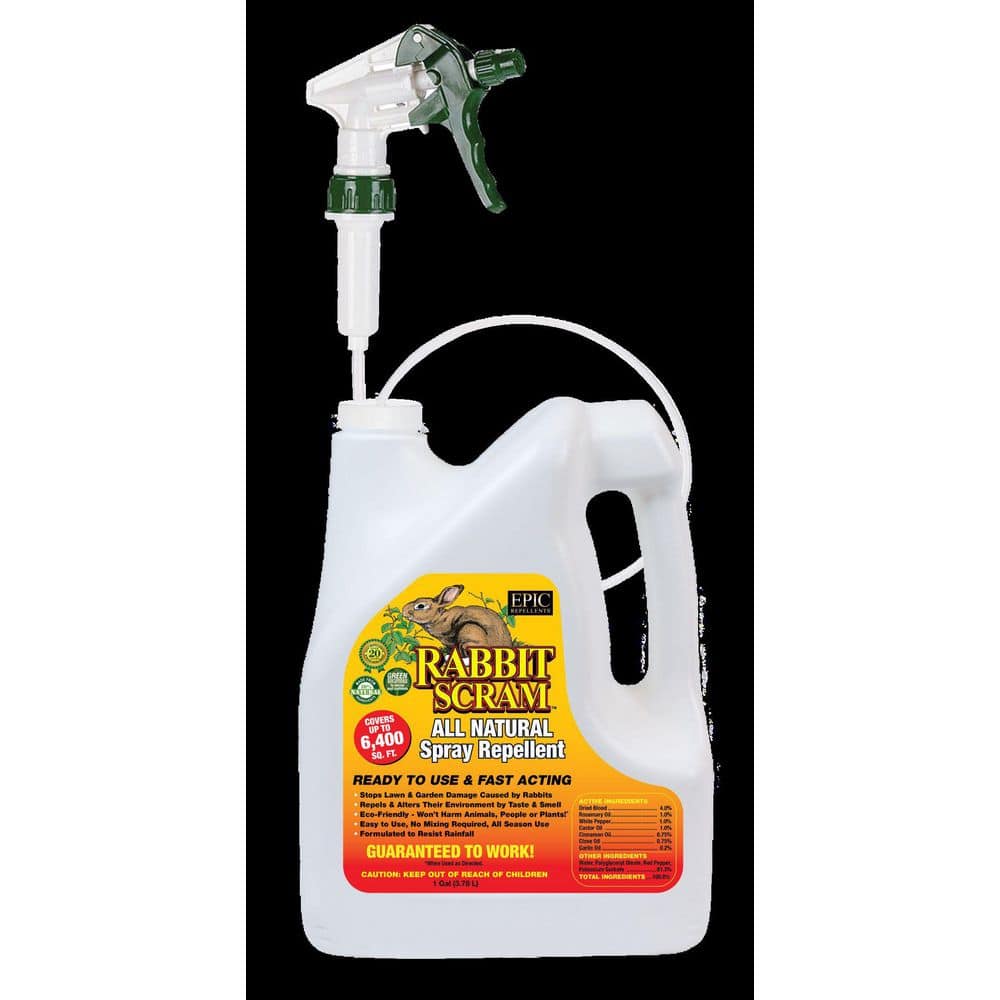 EPIC REPELLENTS Gallon RTU Liquid Rabbit Repellent 9004 - The Home Depot