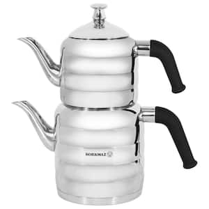 Mina Maxi Stainless Steel 1.1 l and 2.0 l Kettle Set