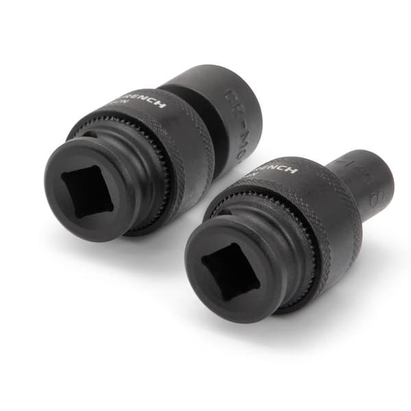 GEARWRENCH - 3/8 in. Drive 6-Point Metric Standard Universal Impact Socket Set (15-Piece)
