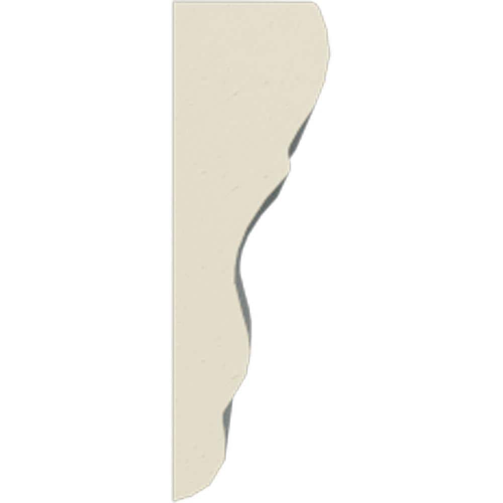 Claremont White Polyurethane Decorative Chair Rail Moulding