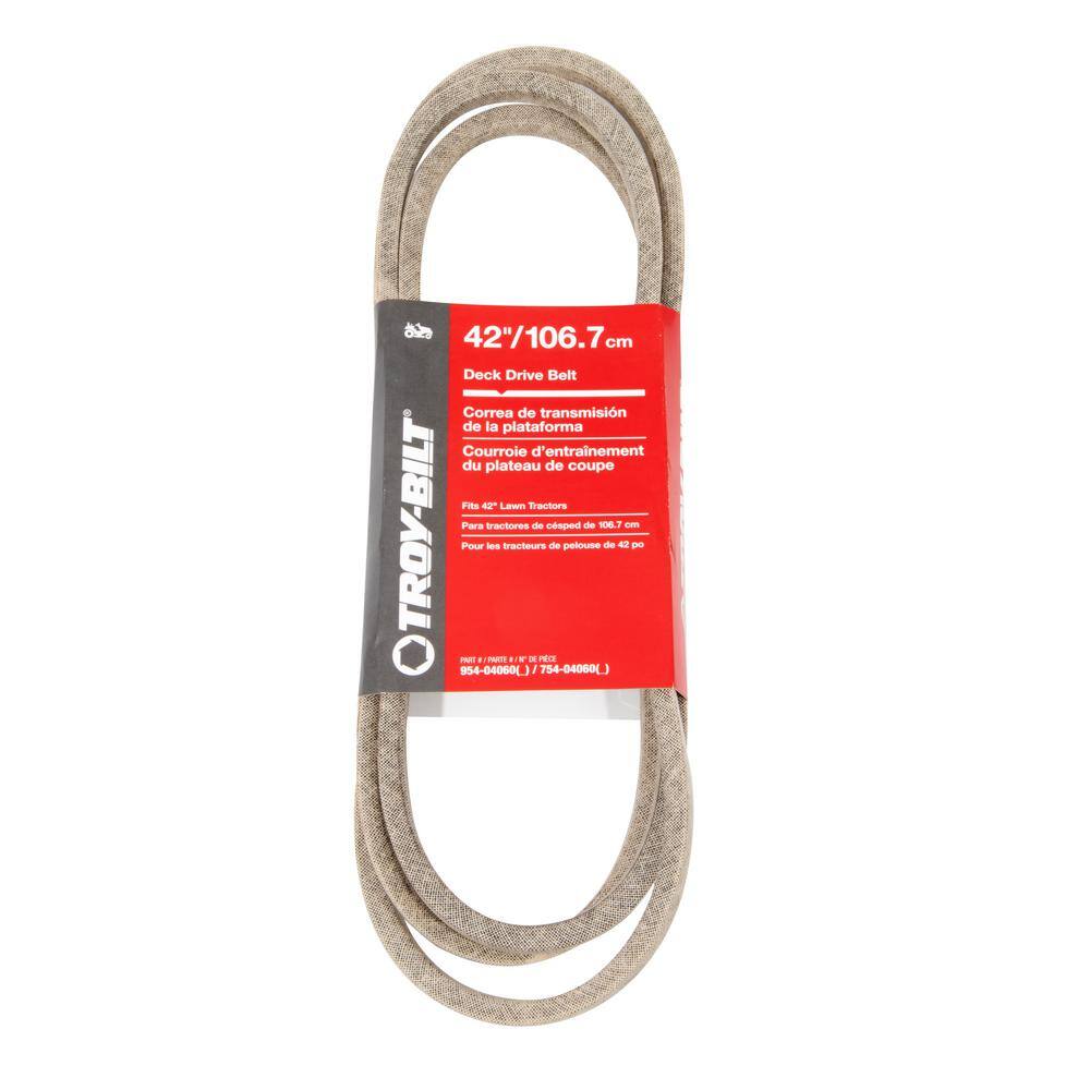 Troy Bilt Original Equipment 42 In Deck Drive Belt For Troy Bilt Lawn 