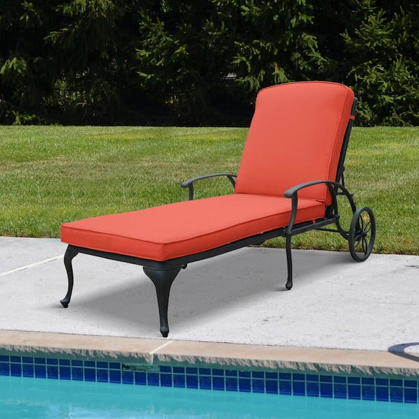 Furniture Oasis Aluminum Outdoor Chaise Lounge, Created for Macy's - Macy's