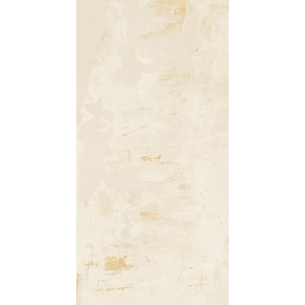 Aureate Light Beige 19.69 in. x 39.37 in. Natural Porcelain Rectangle Wall and Floor Tile (15.99 sq. ft./Case) (3-pack)