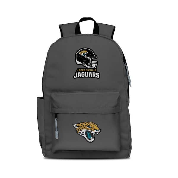 Mojo 17 in. Gray Jacksonville Jaguars 2-Logo Campus Laptop Backpack