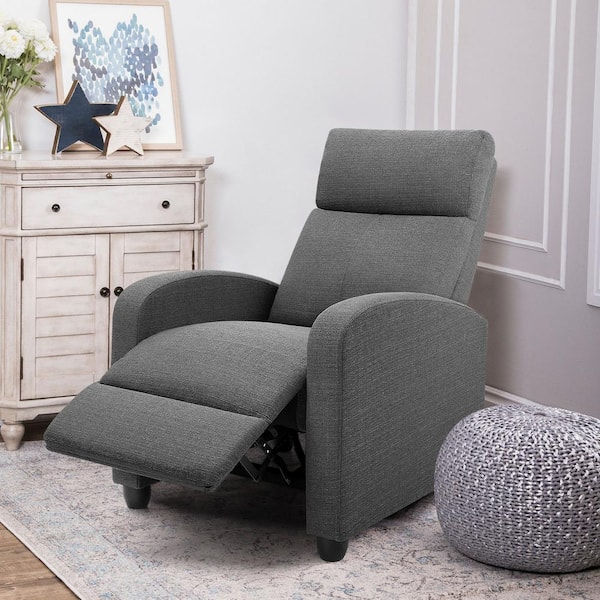 JUMMICO Recliner Chair Adjustable Home Theater Single Fabric