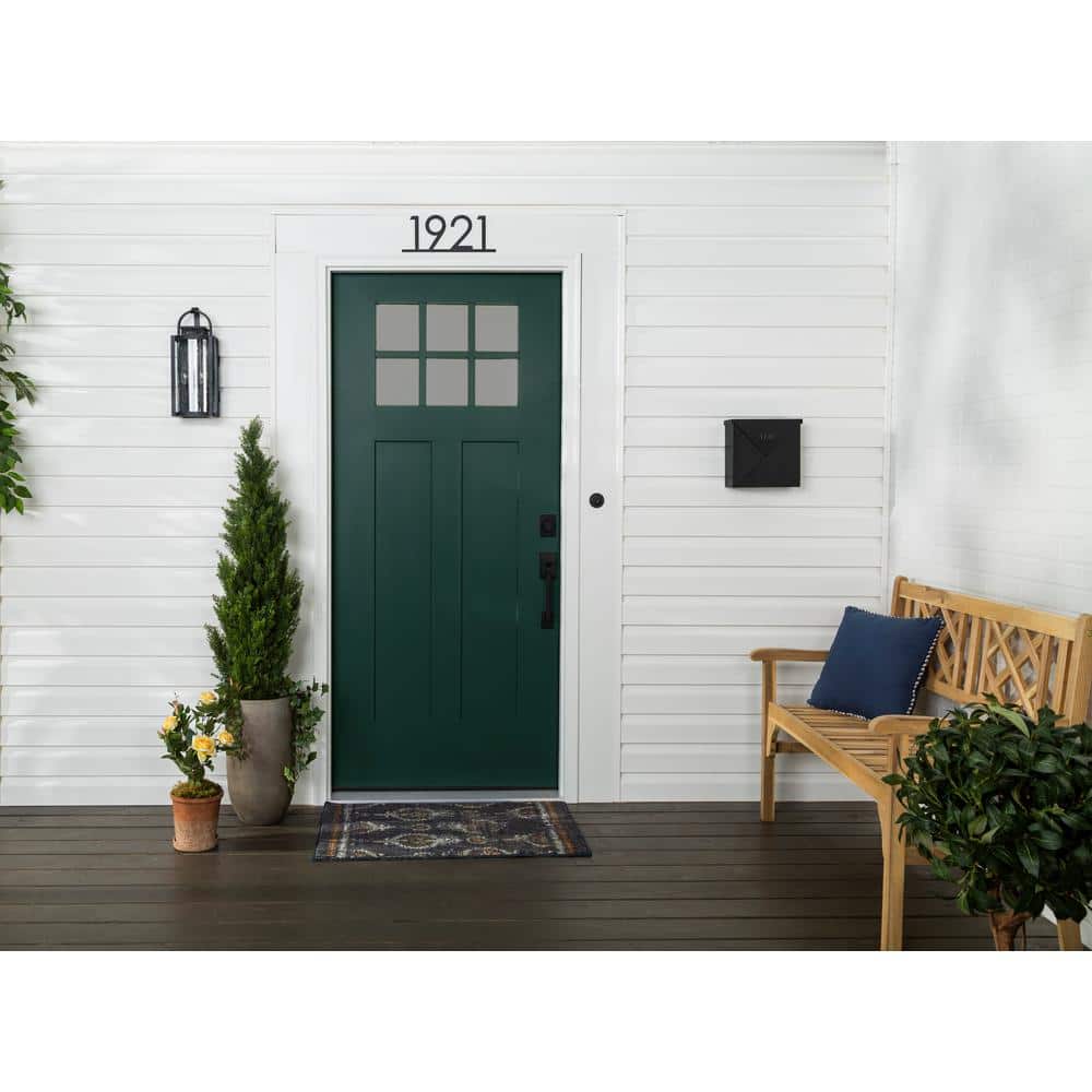 1 qt. Satin Vermont Green Door Paint