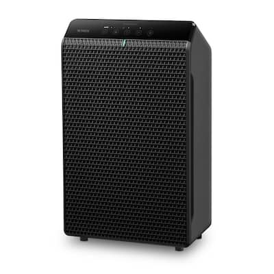 5520 True HEPA Air Purifier for Whole House Up to 1881 sq. ft. in 1 Hr, High Deodorization Carbon Filter, Black