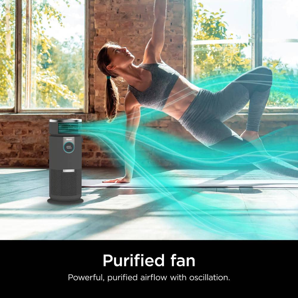 Shark 3-in-1 HEPA Air Purifier with Heating and Cooling, 500 Sq. Ft.