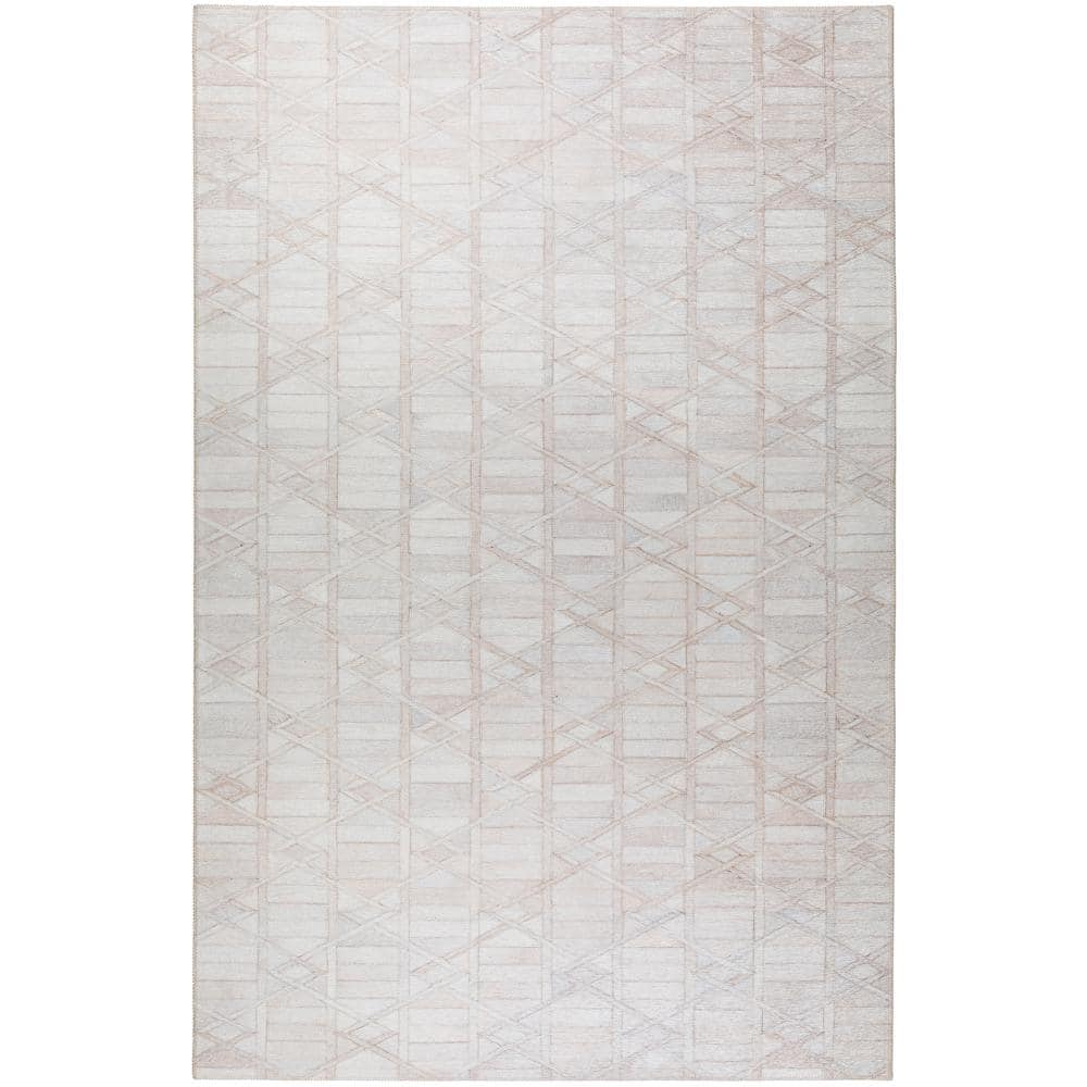 Laredo Ivory 3 ft. x 5 ft. Indoor/Outdoor Washable Rug