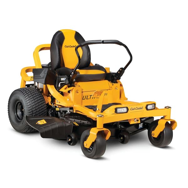 Cub Cadet - Ultima ZT1 50 in. Fabricated Deck 23HP V-Twin Kawasaki FR Series Engine Dual Hydro Drive Gas Zero Turn Riding Lawn Mower