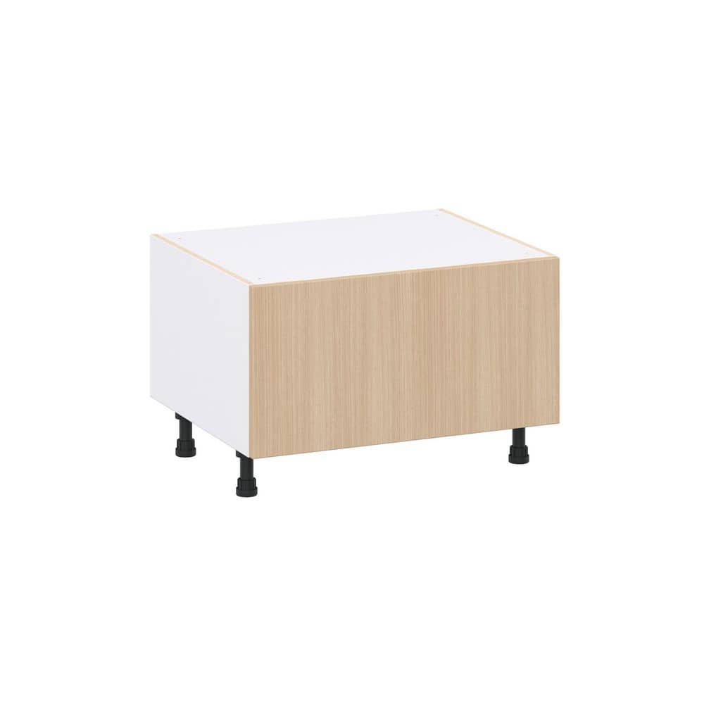 Timberline 30 in. W x 24.5 in. D x 19.5 in. H Assembled Shaker Window Seat Base Kitchen Cabinet in Mojavi Oak price history on PriceWatchPro