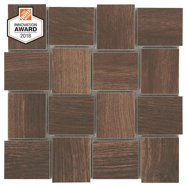 Daltile Baker Wood 6 in. x 24 in. Walnut Glazed Porcelain Floor and Wall  Tile (14.55 sq. ft./Case) BK10624HD1PR - The Home Depot