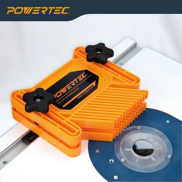 Dual Universal Featherboards for Multi-Functional Woodworking with Flex and Miter Lock System (2-Pack)