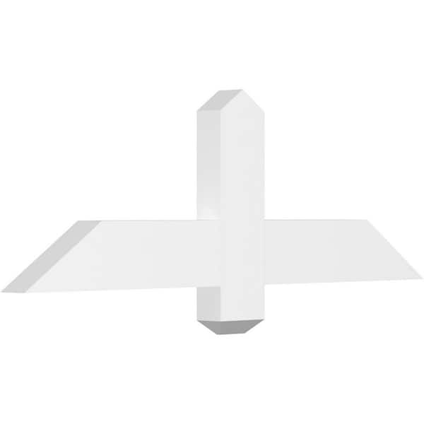Ekena Millwork Eugene 36 in. W x 12 in. H x 2 in. D Signature Polyurethane Bracket