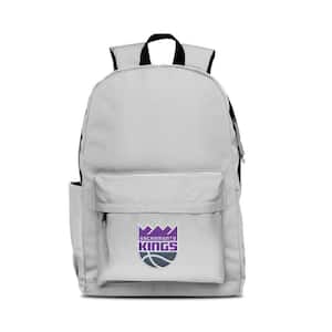 Sacramento Kings 17 in. Gray Campus Laptop Backpack