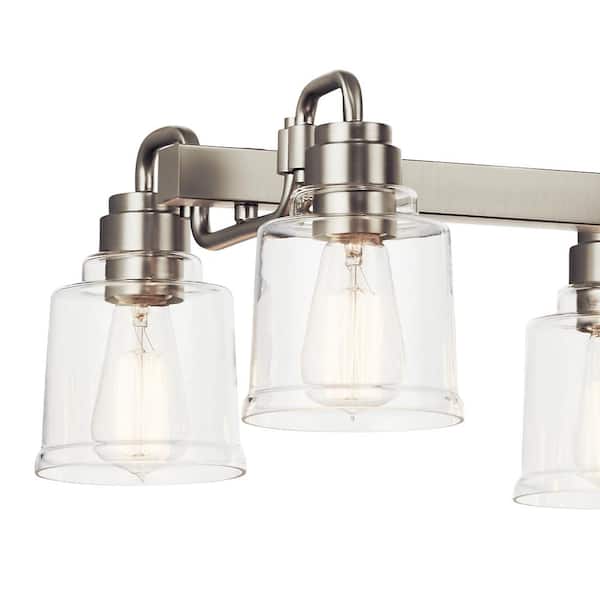 Kichler Aivian 8-Light Brushed Nickel Vintage Chandelier