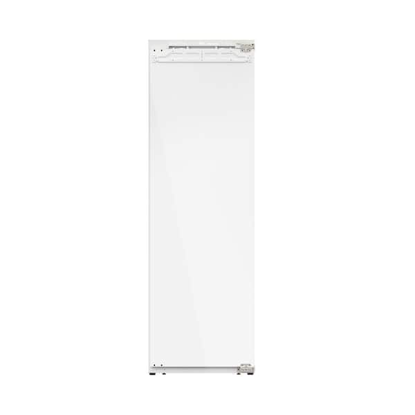 9.75 cu.ft. 22 in. Frost Free Residential Upright Freezer in White Built-in Panel Ready Low Noise LED Touch Control