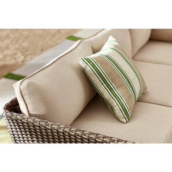 Sherrill Living Room Three Cushion Sofa-Loose Seat Cushion-Semi-Attached Back  Cushion 2368 - Kalin