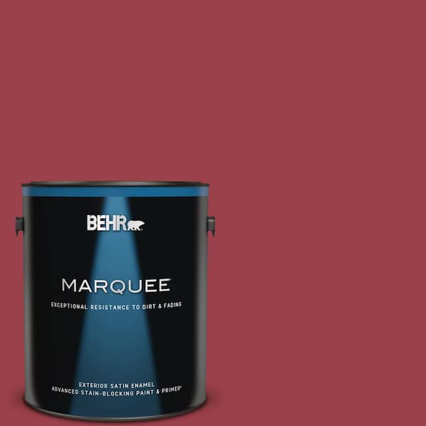 BEHR MARQUEE 1 gal. Home Decorators Collection #HDC-CL-01 Timeless Ruby Satin Enamel Exterior Paint & Primer
