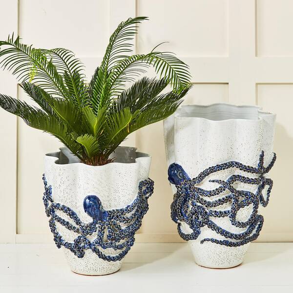 P GERZ Ceramic Vase 2011/10 Blue S Vases Home Décor