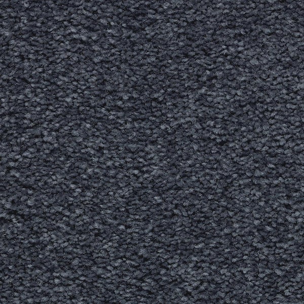 Lifeproof Unblemished II  - Harbour - Blue 55 oz. Triexta Texture Installed Carpet