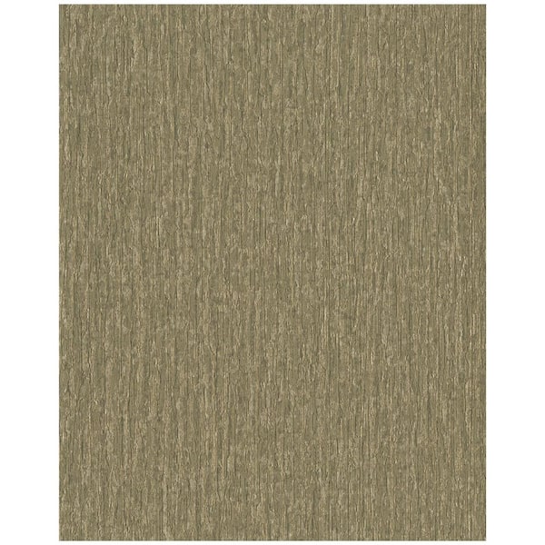 York Wallcoverings New Birch Brown Vinyl Strippable Roll (Covers 60.75 sq. ft.)