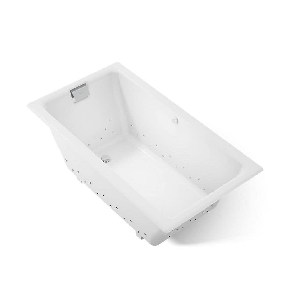 KOHLER Tea-for-Two 66 in. x 36 in. Rectangular Whirlpool Bathtub