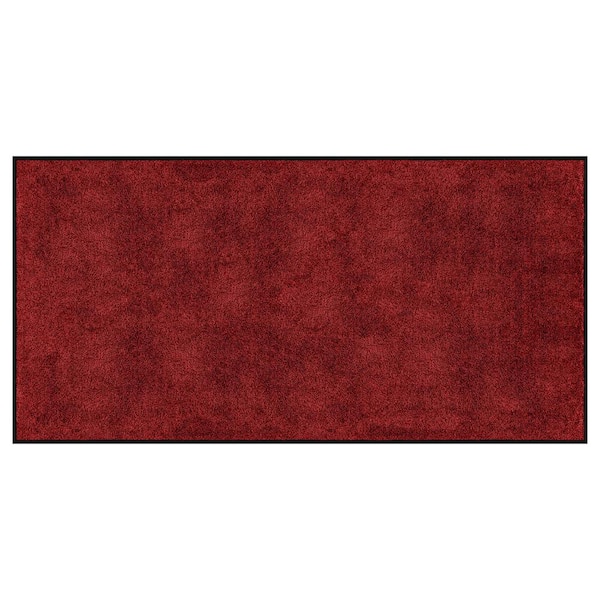 Bungalow Flooring Dirt Stopper Supreme 36 in. x 96 in. Door Mat Red Pepper