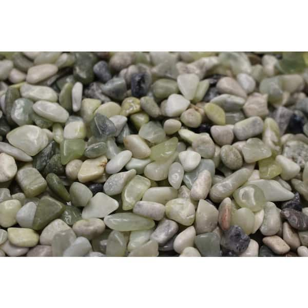 EXOTIC 3/8 in. Polished Jade Gravel (20 lbs. Bag)