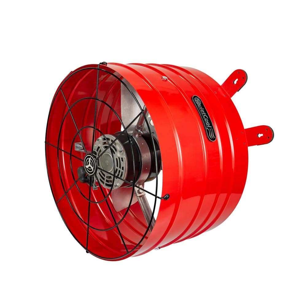 QuietCool Red Smart Attic Fan with App Control and Thermostat