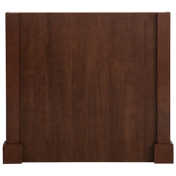 Hampton Bay Amber 38.78x34.49x3.66 in. Decorative Island End Panel