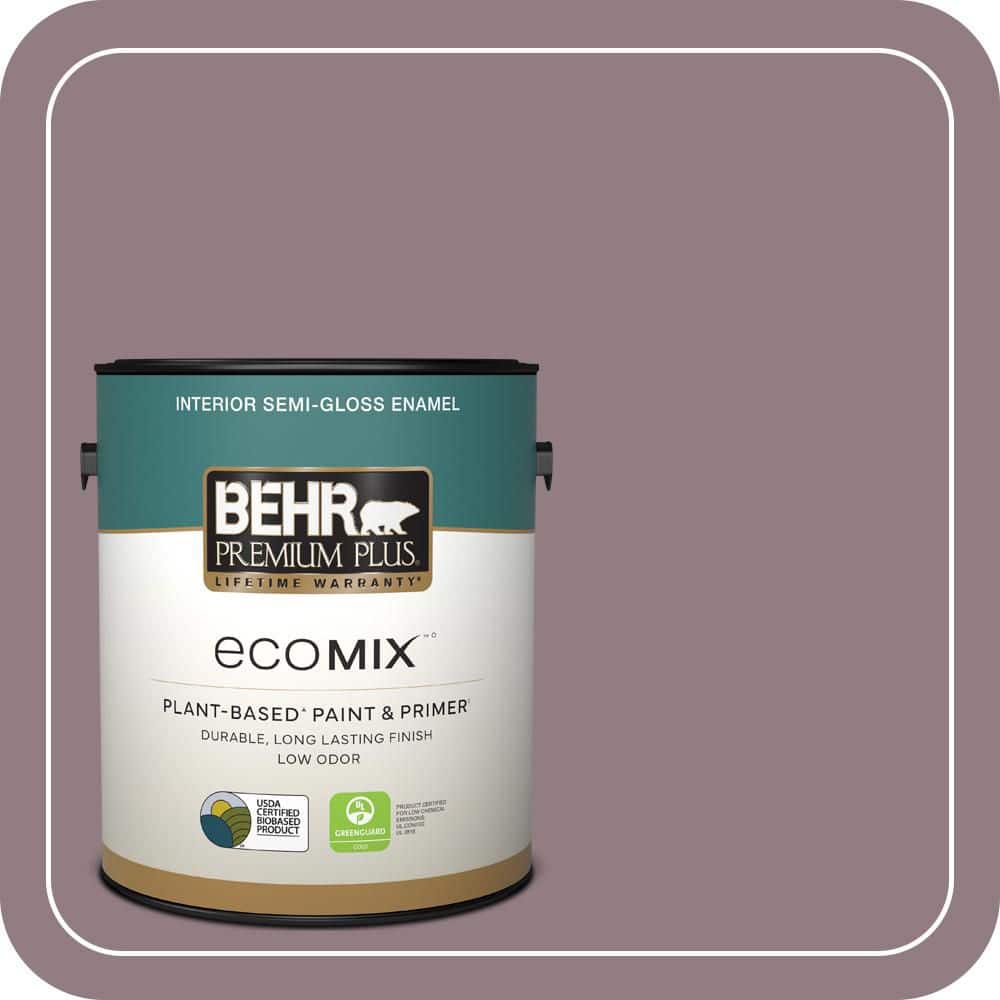 1 gal. #100F-5 Gypsy Magic Semi-Gloss Enamel EcoMix Plant-Based Interior Paint & Primer price history on PriceWatchPro