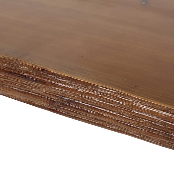 noble house natural live edge rectangular bar table