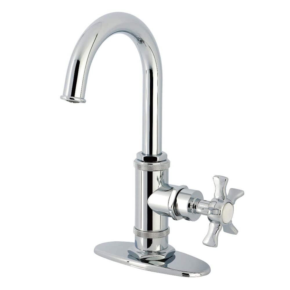 Hamilton 1-Handle Bar Faucet Deckplate Included in Polished Chrome