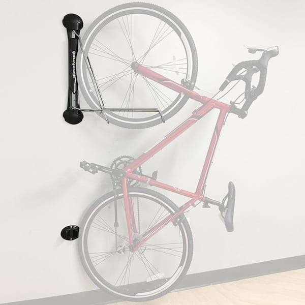 Qualward Swivel Bike Wall Hanger Vertical Indoor Storage Mount for Bicycle in Garage or Home 