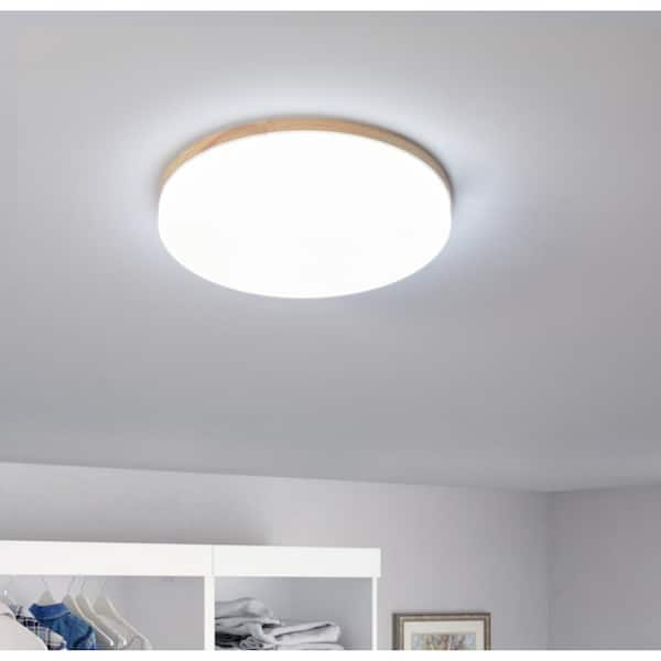 Simple circle deals led flush mount