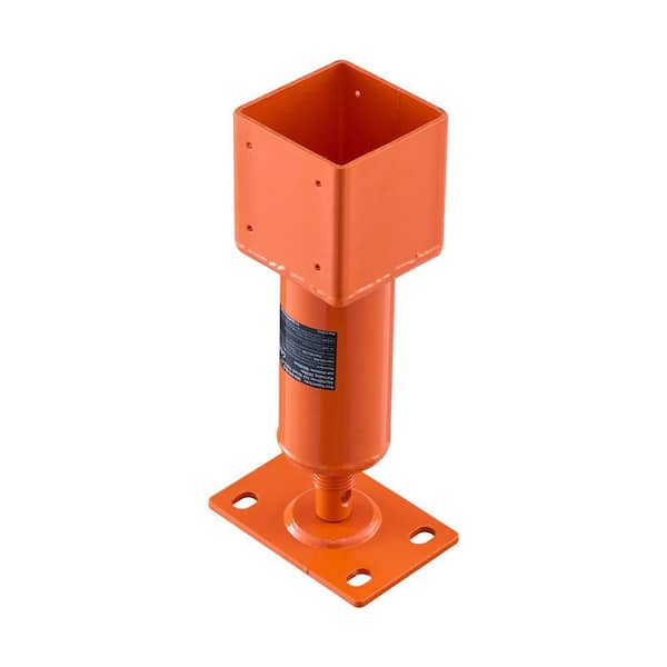 Screw Jack Post 4 in. x 4 in., 13.2 in. 18. 7 in. Height Range 24700 lbs. Max Load Capacity Adjustable Shore Jack Posts