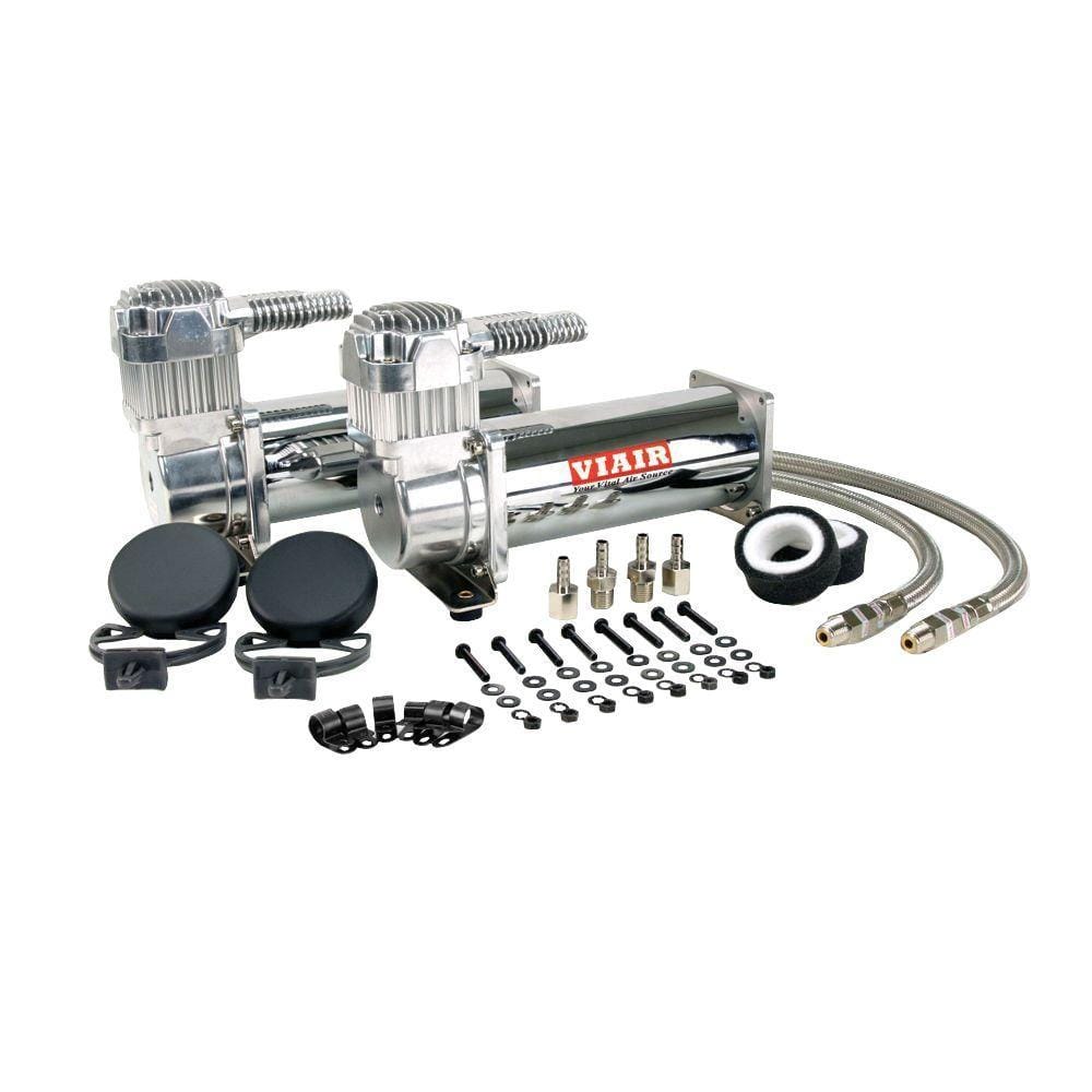 VIAIR 444C 12-Volt 200 psi Dual Value Pack (Chrome) 44432 - The