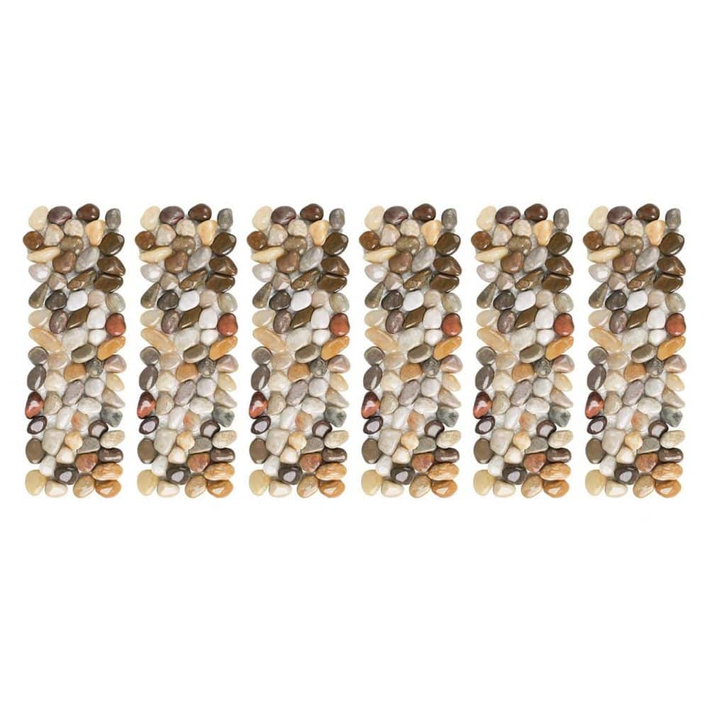 ヨッシー‼️PEBBLES 4枚セット！ Ivory Seaside Beach Pebble, 1-2