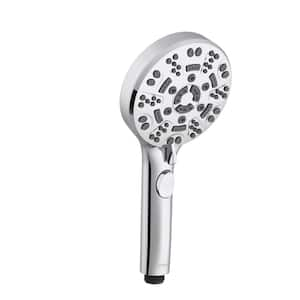 Octette 8-Spray Wall Mount Handheld Shower Head 1.75 GPM in Chrome