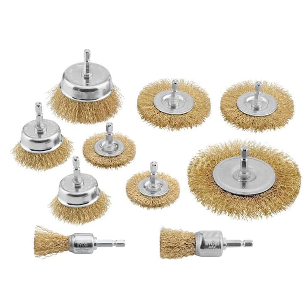 Wire Wheel Assortment Set (10-Piece)