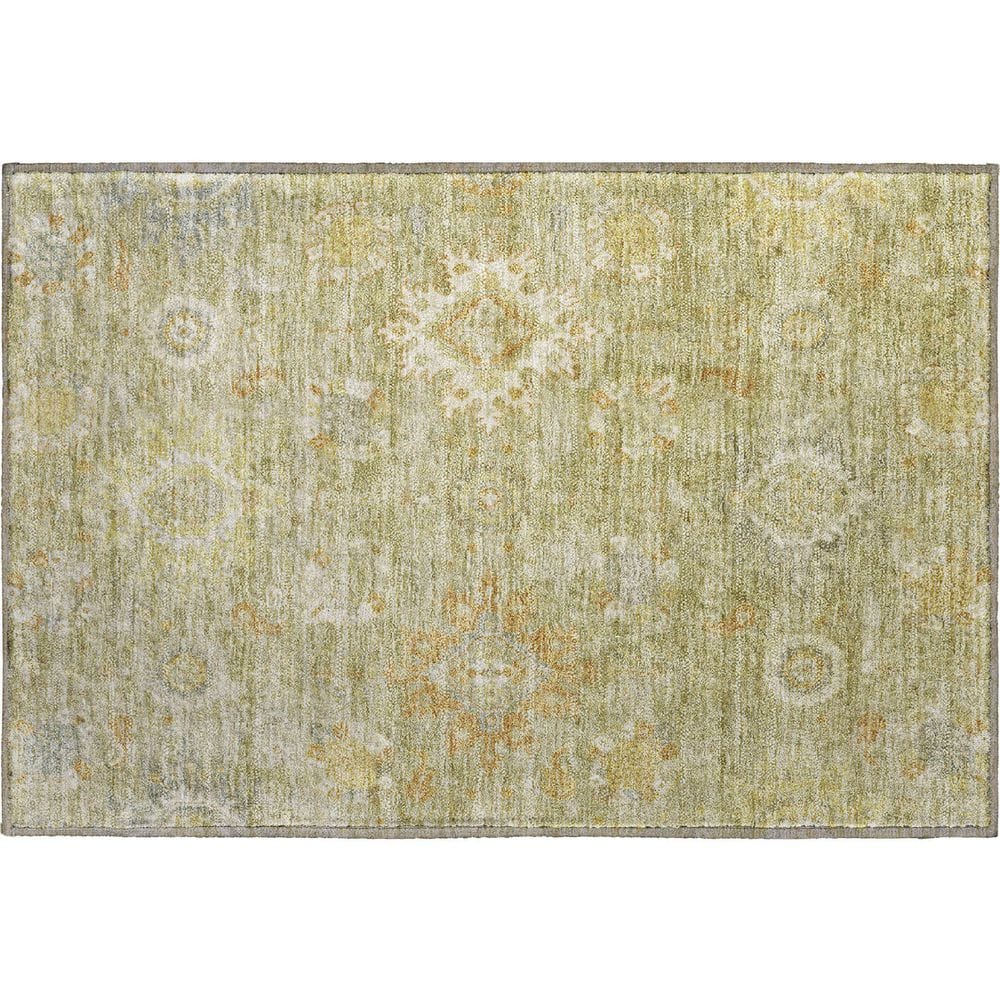 Mayfield Premium Machine Washable Abstract AMF1927 Sage 2 ft. x 3 ft. Accent Rug price history on PriceWatchPro